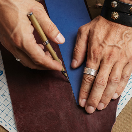 財布職人の画像